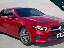 Red Used 2022 Mercedes A180 Executive Hatchback | £20,236 (Fair price)