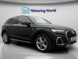 Black Used 2021 Audi Q5 S-Line SUV | £24,900 (Fair price)