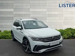 Pure white Used 2023 VW Tiguan R-line Edition SUV | £28,790 (Fair price)