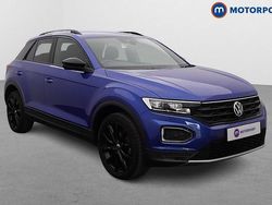 Blue Used 2021 VW T-Roc Black Edition SUV | £19,599 (Fair price)