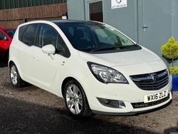 White Used 2016 Vauxhall Meriva MPV | £6,495 (A bit pricey)