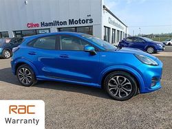 Blue Used 2020 Ford Puma Gen-E ST-Line SUV | £12,995 (Fair price)
