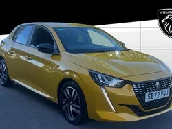 Yellow Used 2023 Peugeot 208 Active+ Hatchback | £13,133 (Fair price)