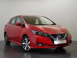 Red Used 2021 Nissan Leaf Acenta Hatchback | £9,899 (Fair price)