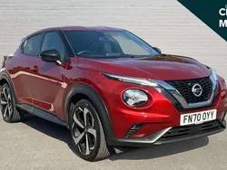 Pearl fuji sunset red Used 2020 Nissan Juke Tekna SUV | £15,244 (Fair price)