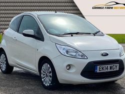 White Used 2014 Ford Ka Zetec Hatchback | £2,995 (Fair price)