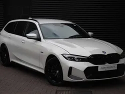 White Used 2022 BMW 330e M Sport Estate | £19,800