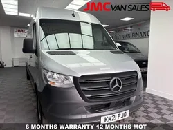 Silver Used 2021 Mercedes Sprinter Progressive Van | £21,995 (A bit pricey)