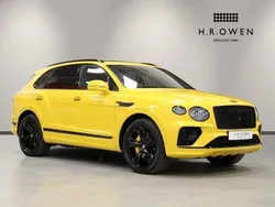 Monaco yellow Used 2022 Bentley Bentayga SUV | £129,950 (A bit pricey)