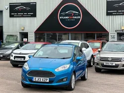 Blue Used 2013 Ford Fiesta Titanium Hatchback | £5,695 (Fair price)