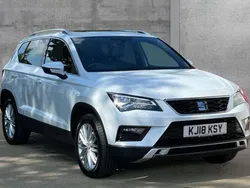 White Used 2018 Seat Ateca 4Drive SUV | £13,990 (Fair price)