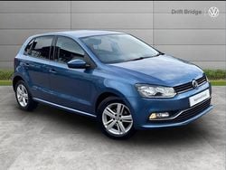 Blue Used 2016 VW Polo Match Hatchback | £9,995 (Fair price)