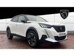 White Used 2020 Peugeot 2008 GT-line SUV | £10,985 (Fair price)
