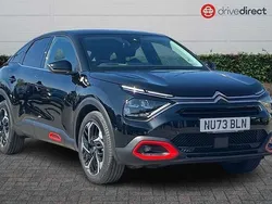 Metallic perla nera black Used 2023 Citroën C4 PureTech Hatchback | £15,899 (Fair price)