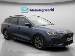 Blue Used 2022 Ford Focus ST-Line Estate | £16,800 (Fair price)