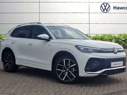 White Used 2024 VW Tiguan R-line SUV | £35,495