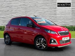 Red Used 2021 Peugeot 108 Allure Hatchback | £8,495 (Fair price)