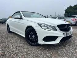 White Used 2014 Mercedes E220 AMG Cabriolet | £10,495 (Fair price)