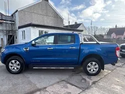 Blue Used 2021 Ford Ranger Limited Pickup | £20,388 (Fair price)