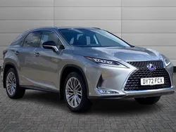Sonic titanium Used 2022 Lexus RX450h SUV | £37,395 (Fair price)