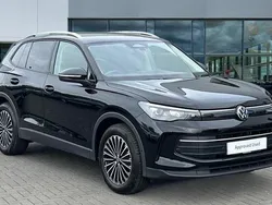 Deep black pearl Used 2024 VW Tiguan Match SUV | £30,692 (Fair price)