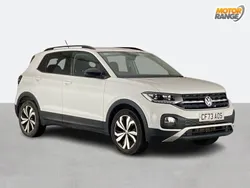 White Used 2023 VW T-Cross Black Edition SUV | £16,895 (Good price)