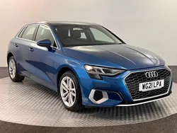 Blue Used 2021 Audi A3 e-tron Sport Hatchback | £18,385 (Good price)