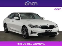 White Used 2021 BMW 318 Sport Line Sedan | £17,839 (Fair price)