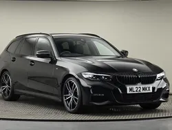 Sapphire black Used 2022 BMW 320 M Sport Estate | £28,700 (A bit pricey)