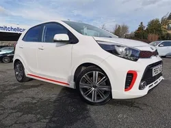 White Used 2017 Kia Picanto GT-Line Hatchback | £8,789 (A bit pricey)