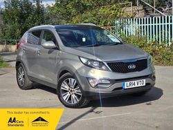 Silver Used 2014 Kia Sportage 4 SUV | £6,850 (Fair price)