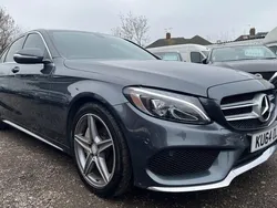Grey Used 2014 Mercedes C250 AMG line Sedan | £8,995 (Good price)