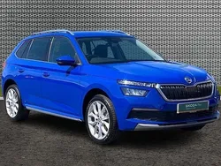 Energy blue Used 2022 Skoda Kamiq SE L SUV | £14,497 (Fair price)