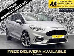 Silver Used 2021 Ford Fiesta ST-Line X Hatchback | £13,595 (Fair price)