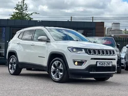White Used 2019 Jeep Compass Limited SUV | £15,250 (Good price)