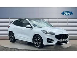 White Used 2023 Ford Kuga ST-Line X SUV | £21,674 (Fair price)