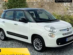 White/black Used 2013 Fiat 500L Lounge MPV | £3,995 (Fair price)