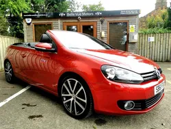 Red Used 2012 VW Golf Cabriolet GT Cabriolet | £5,995 (A bit pricey)
