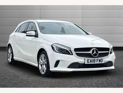 Cirrus white Used 2018 Mercedes A180 Premium Hatchback | £12,895 (Good price)