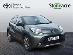 Green Used 2022 Toyota Aygo Hatchback | £13,750 (Fair price)