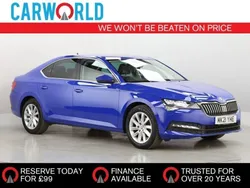 Blue Used 2021 Skoda Superb SE Technology Hatchback | £10,400 (Good price)