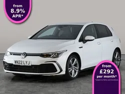 White Used 2022 VW Golf VIII R-line Hatchback | £20,345 (Fair price)
