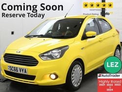 Yellow Used 2017 Ford Ka Plus Studio Hatchback | £5,695 (Good price)