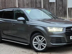 Grey Used 2018 Audi Q7 S-Line SUV | £26,895 (Fair price)