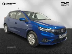 Blue Used 2021 Dacia Sandero Comfort Hatchback | £9,485 (Good price)