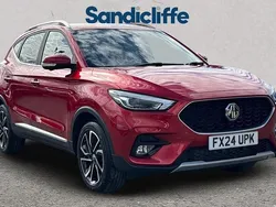Tri coat dynamic red Used 2023 MG ZS Exclusive Sedan | £16,459 (Fair price)