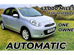 Silver Used 2011 Nissan Micra Acenta Hatchback | £6,695 (A bit pricey)