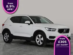 White Used 2022 Volvo XC40 Momentum SUV | £20,448 (Fair price)