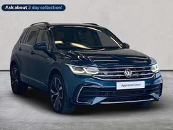 Blue Used 2023 VW Tiguan R-line SUV | £29,457 (Fair price)