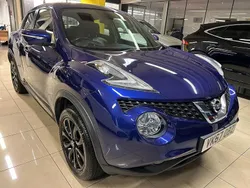 Blue Used 2017 Nissan Juke Tekna SUV | £5,990 (Fair price)